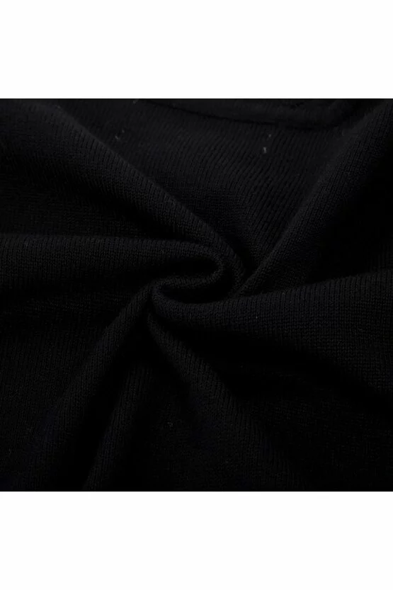 Cardigan elegant negru 6119