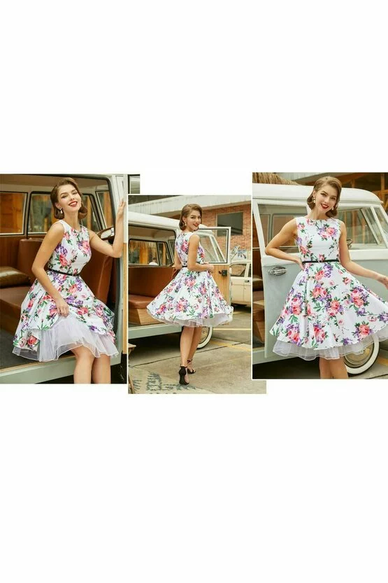 Jupa ivoire cu talie elastica 4418