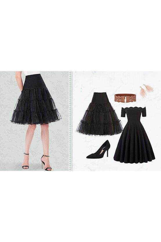 Jupa neagra 3 straturi 5711