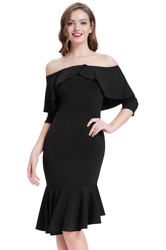 Rochie Alexa neagra 3857
