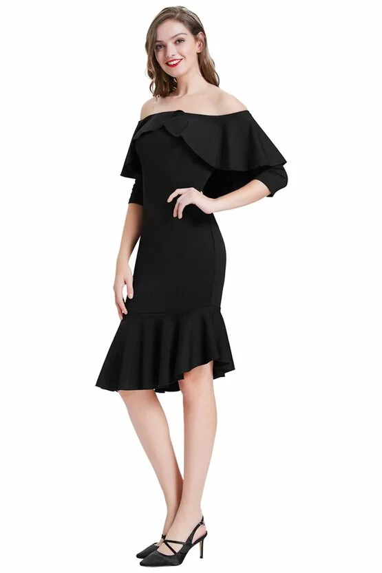 Rochie Alexa neagra 3866