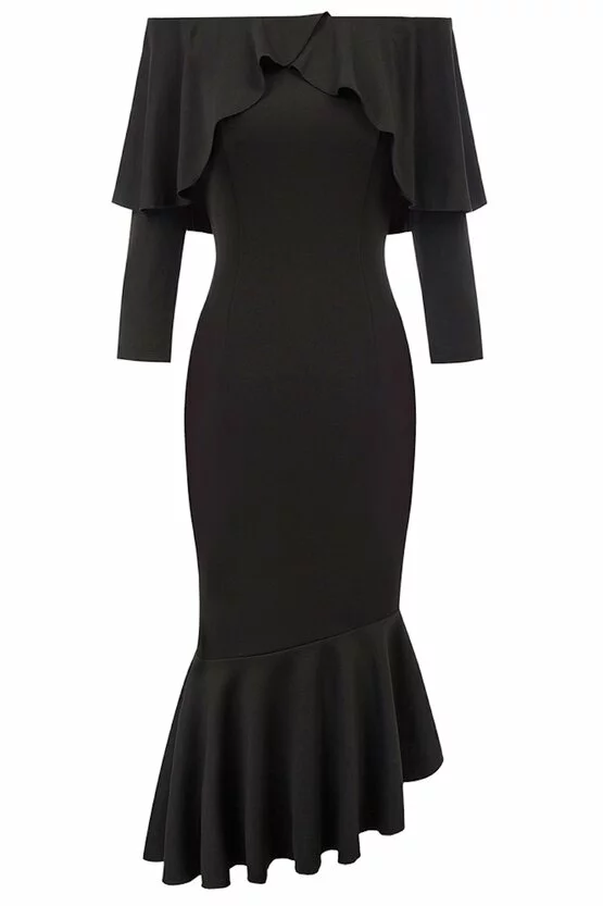 Rochie Alexa neagra 3893
