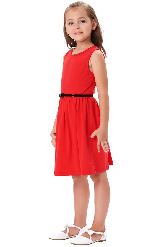 Rochie Alina rosie 4799
