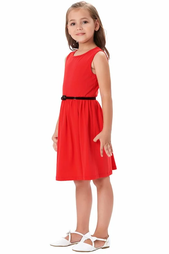 Rochie Alina rosie 4799