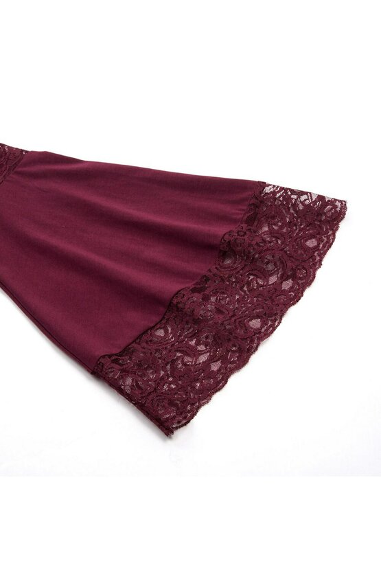 Rochie Amelia bordeaux 4382