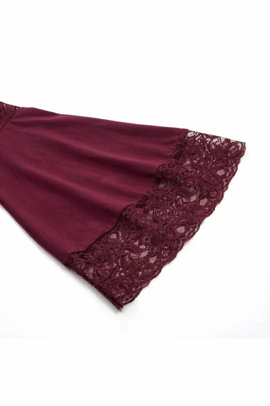 Rochie Amelia bordeaux 4382