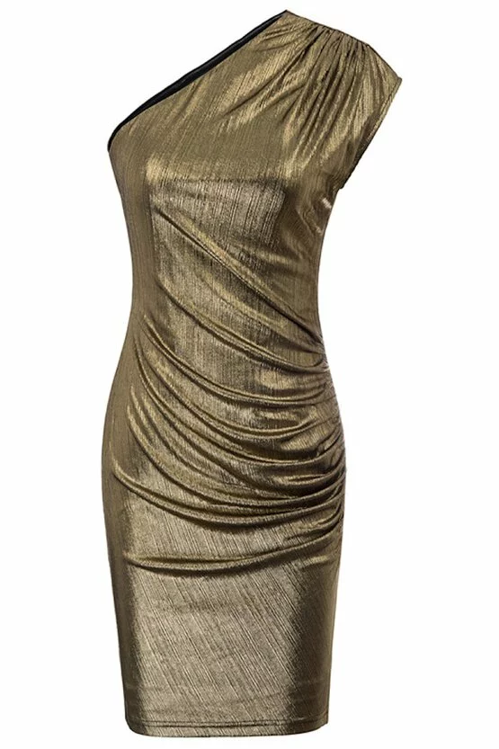 Rochie Ana aurie 6221