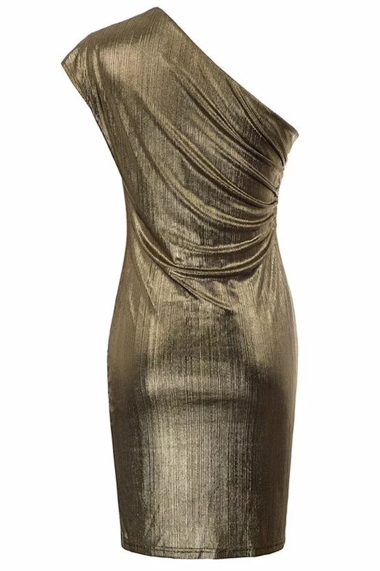 Rochie Ana aurie 6224
