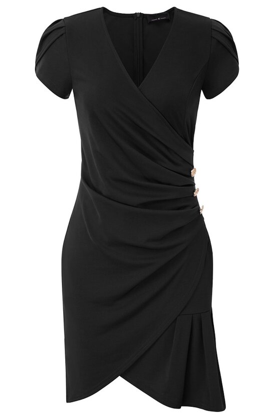 Rochie Anabelle neagra 6317