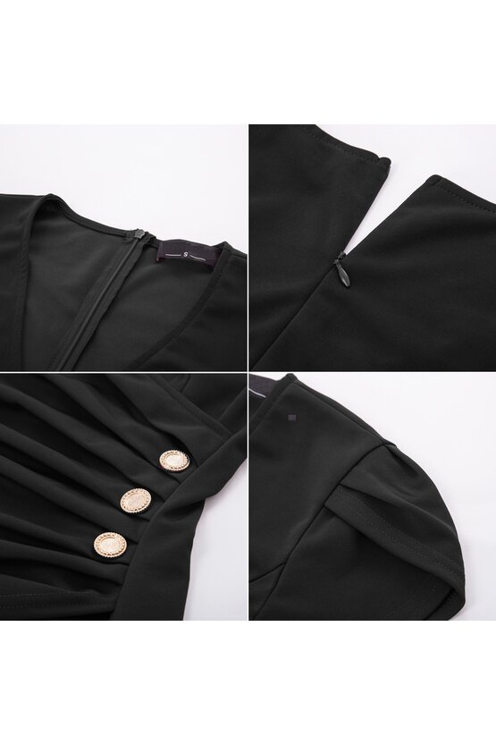 Rochie Anabelle neagra 6326