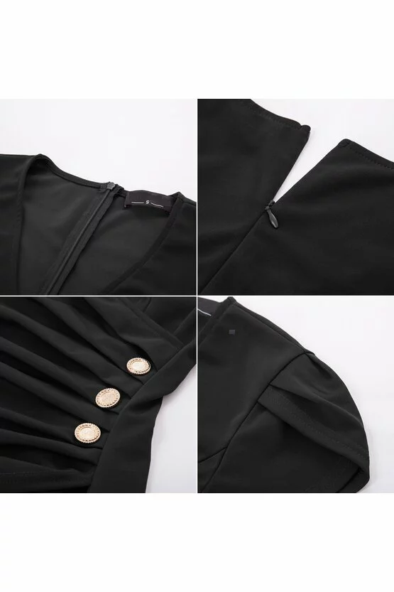 Rochie Anabelle neagra 6326