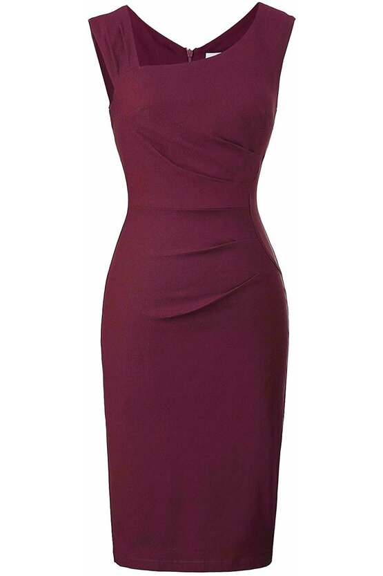 Rochie Antonia bordeaux 3263
