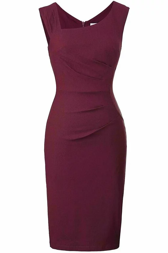 Rochie Antonia bordeaux 3263