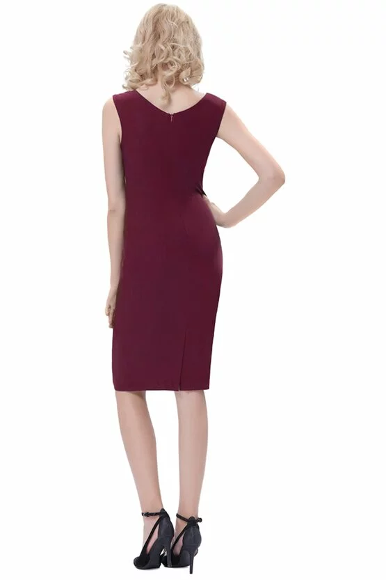 Rochie Antonia bordeaux 3272