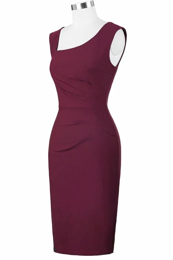 Rochie Antonia bordeaux 3278