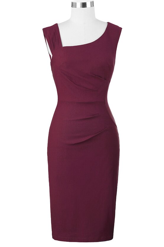 Rochie Antonia bordeaux 3296