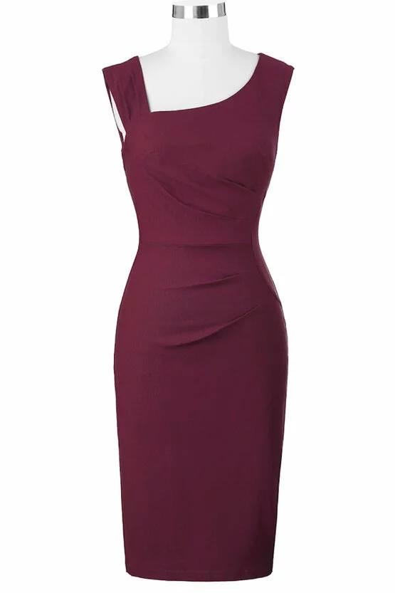 Rochie Antonia bordeaux 3296