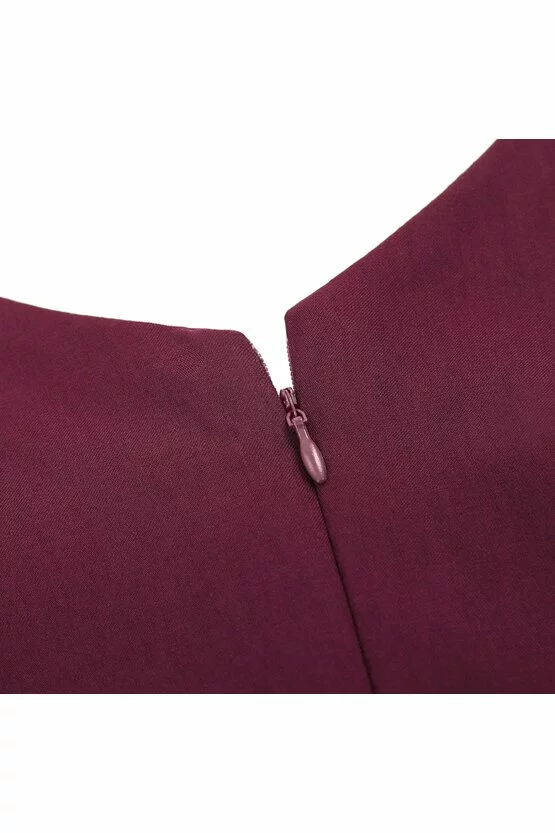 Rochie Antonia bordeaux 3299