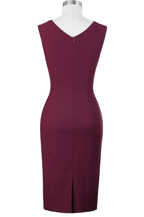 Rochie Antonia bordeaux 3302