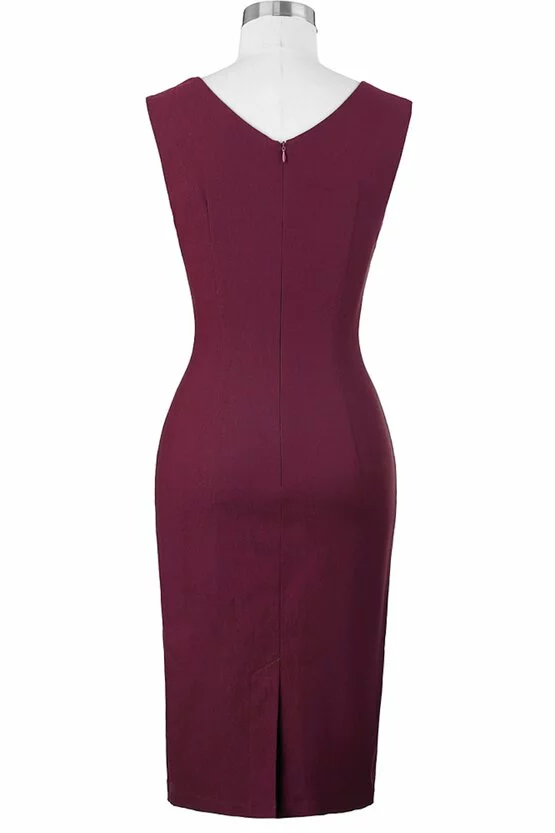 Rochie Antonia bordeaux 3302