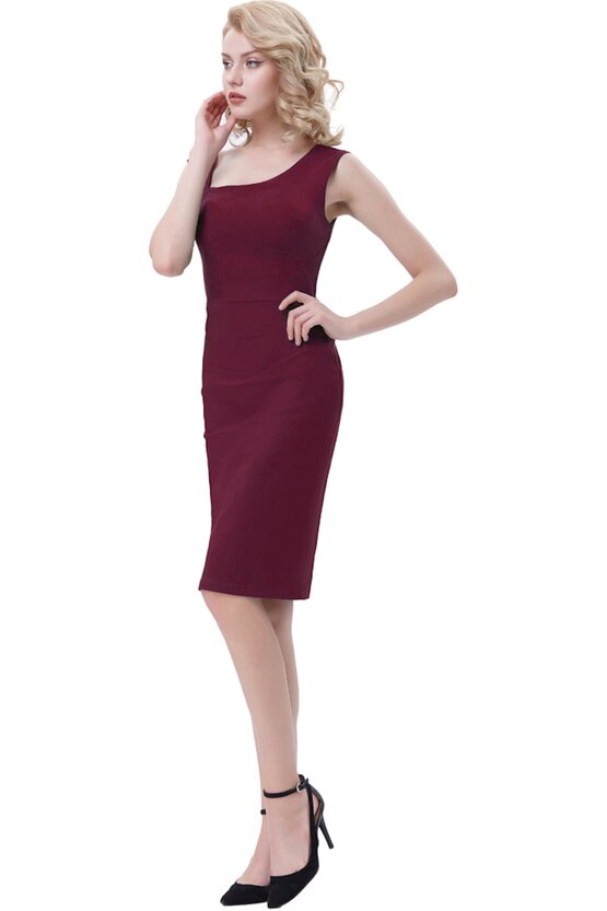 Rochie Antonia bordeaux 3305