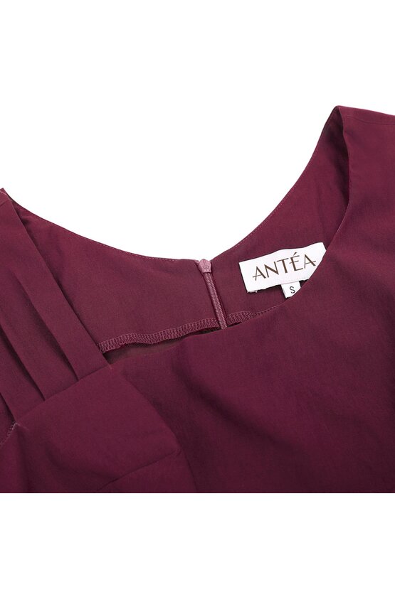 Rochie Antonia bordeaux 5765