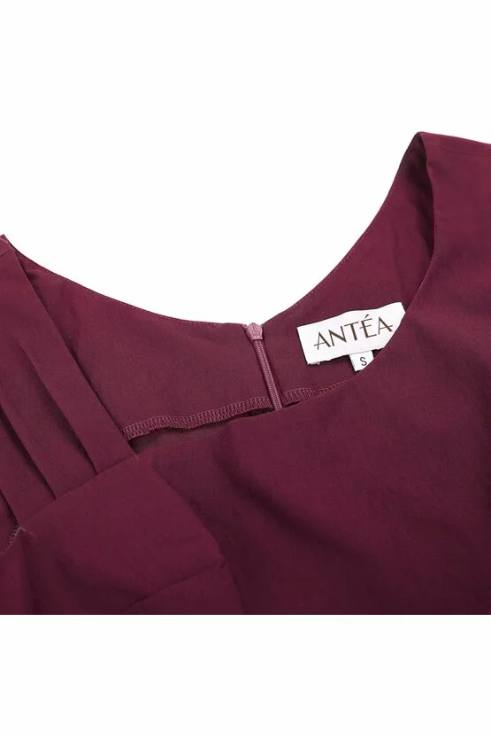 Rochie Antonia bordeaux 5765