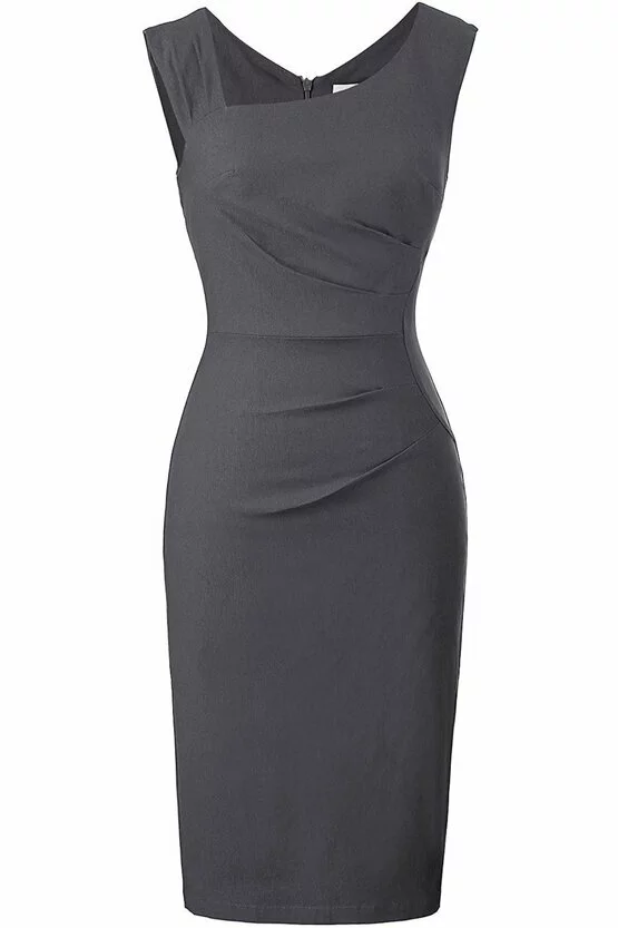 Rochie Antonia gri 3212