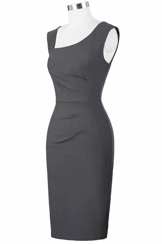 Rochie Antonia gri 3221