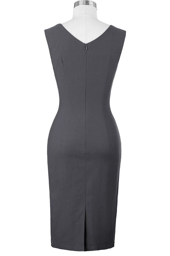Rochie Antonia gri 3230