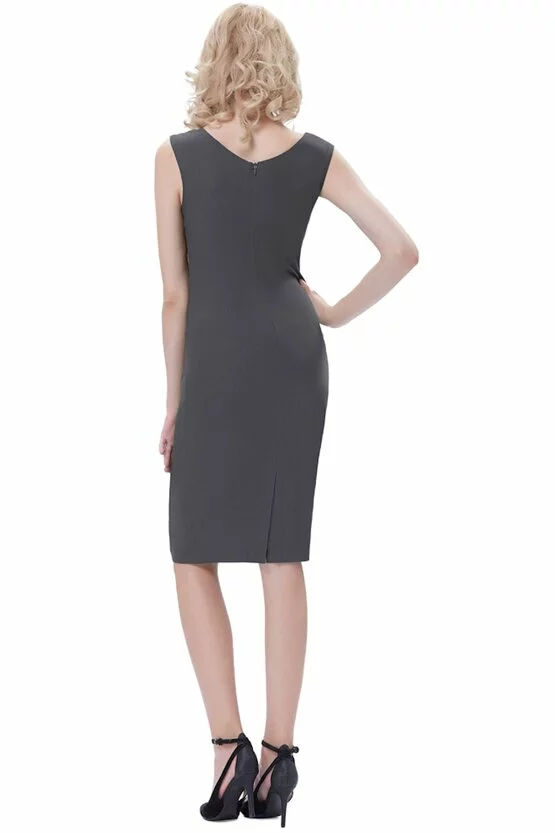 Rochie Antonia gri 3233
