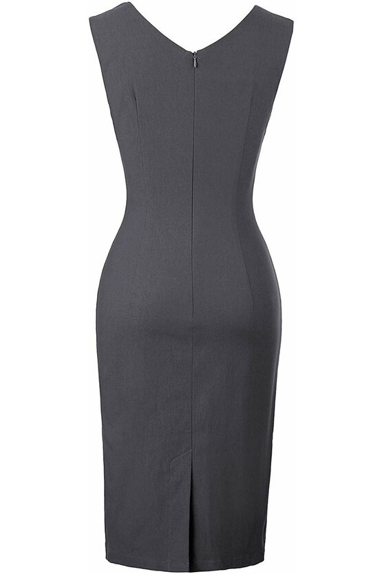 Rochie Antonia gri 3236