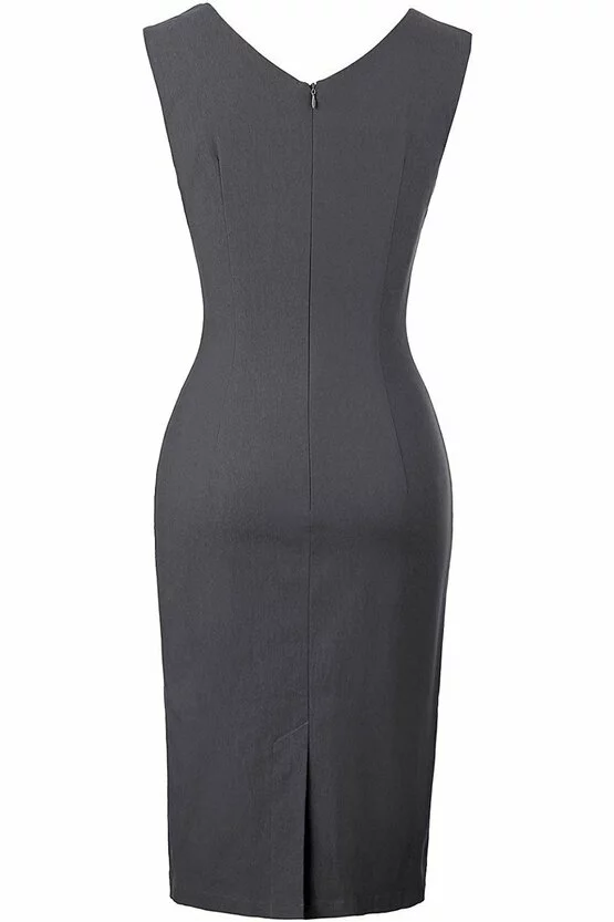 Rochie Antonia gri 3236