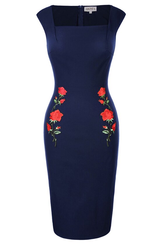Rochie Caprice navy 5789
