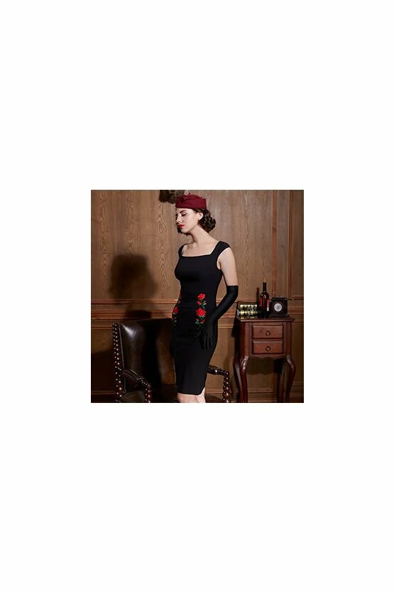 Rochie Caprice neagra 3494