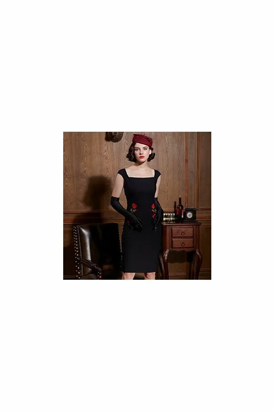 Rochie Caprice neagra 3497