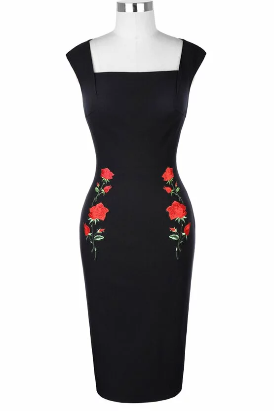 Rochie Caprice neagra 3515