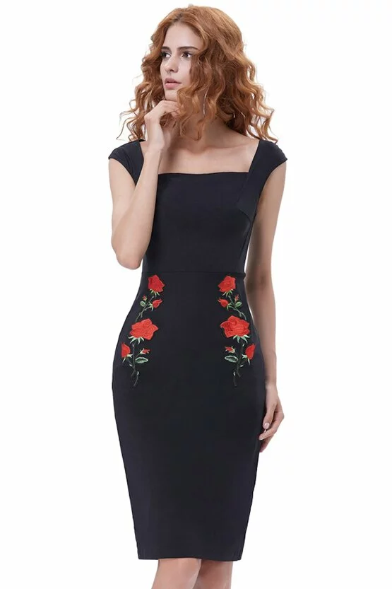 Rochie Caprice neagra 3536
