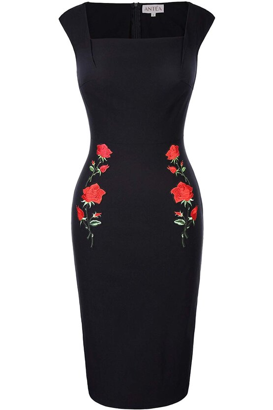 Rochie Caprice neagra 5783