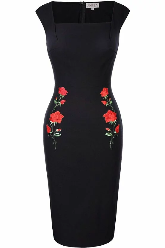 Rochie Caprice neagra 5783