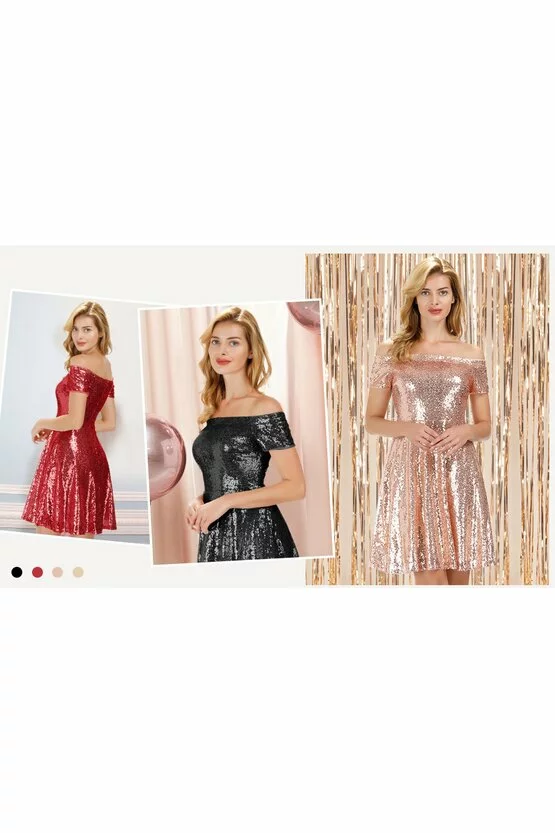 Rochie Gloria rosie 6533