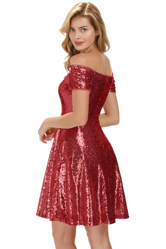 Rochie Gloria rosie 6536