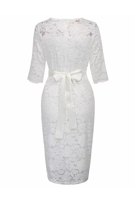 Rochie gravide Happy alba 7097