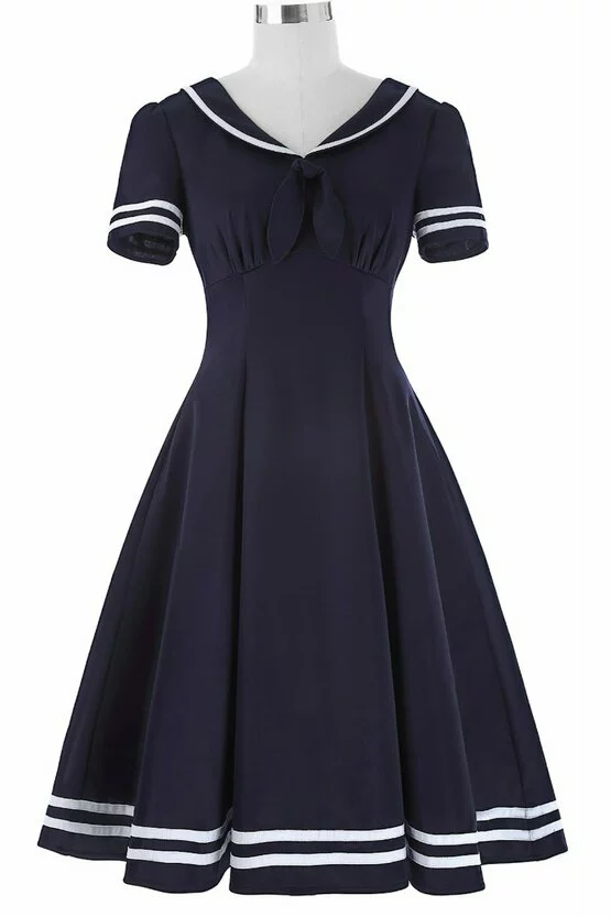 Rochie Irina abastru inchis 3023