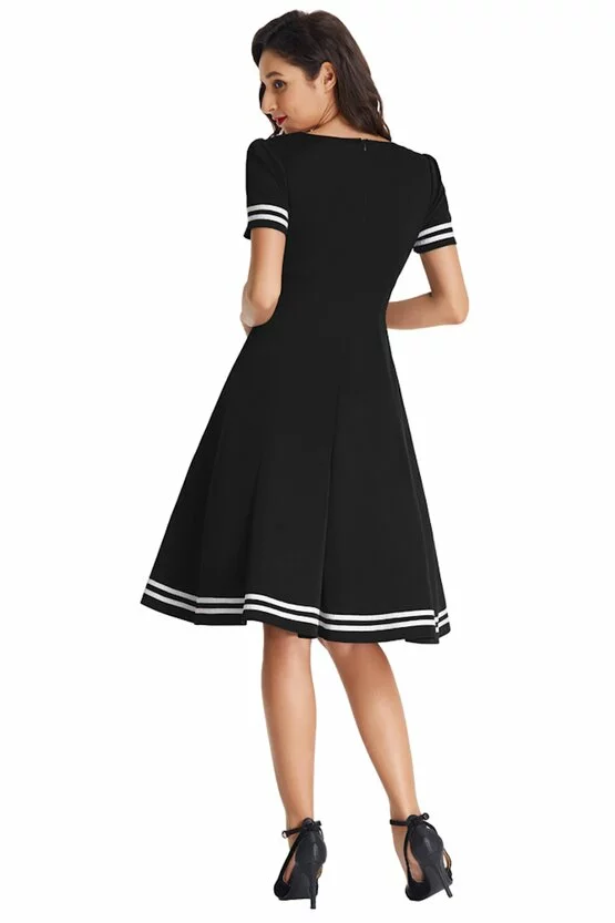 Rochie Irina neagra 2984