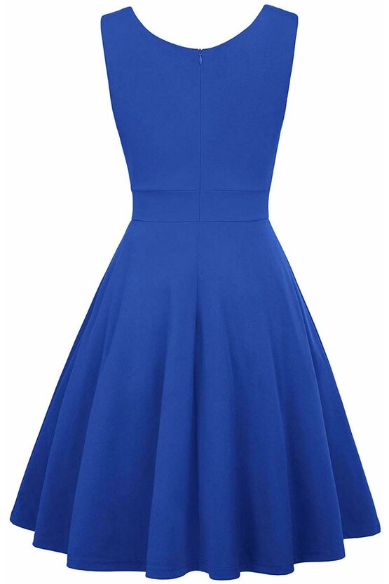 Rochie Isabella albastra 4193