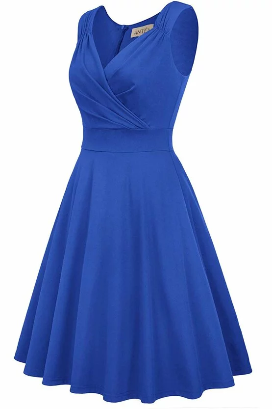 Rochie Isabella albastra 5843