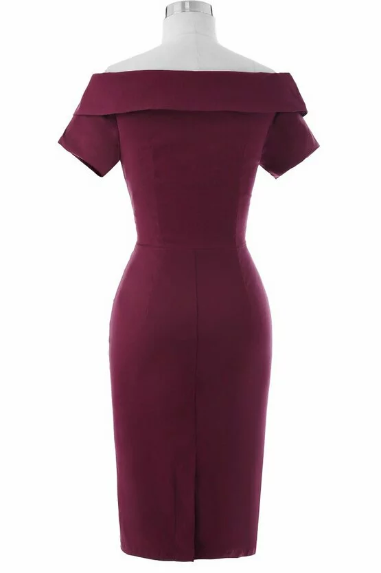 Rochie Iulia bordeaux 2930