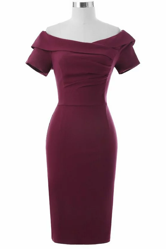 Rochie Iulia bordeaux 2936