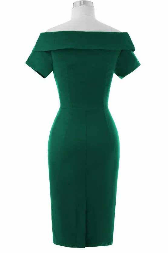 Rochie Iulia verde inchis 2957